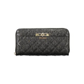Guess Jeans Black Polyethylene Women Wallet